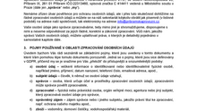 Zpracování osobních údajů