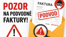 Pozor na podvodné faktury